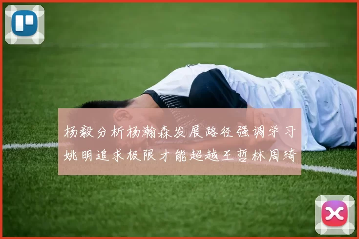 杨毅分析杨瀚森发展路径强调学习姚明追求极限才能超越王哲林周琦状态